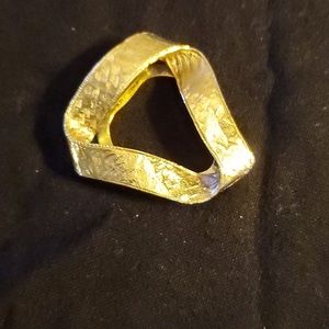 Gold Scarf clip